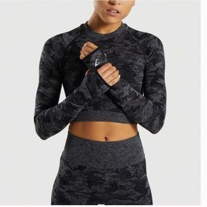 Gymshark Black Camo Set